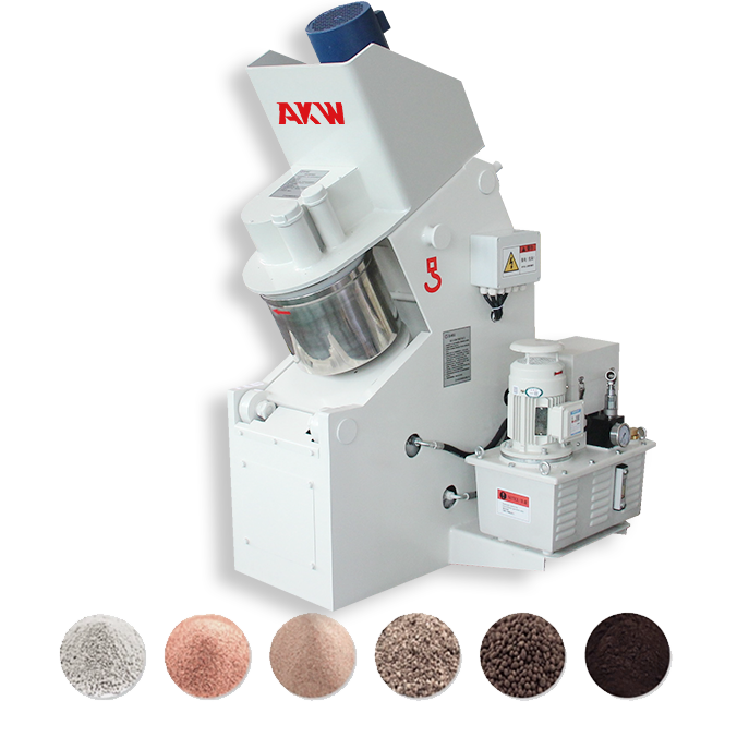 Mezcladora granuladora de laboratorio