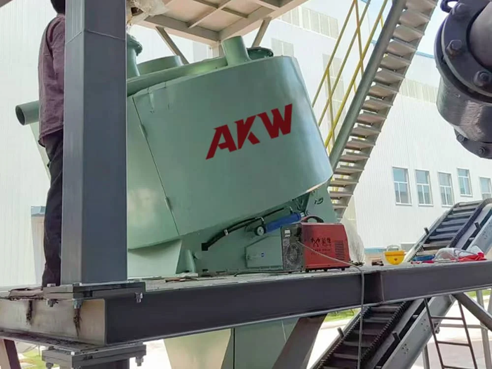 mezcladora intensiva para la industria de materiales de construcción