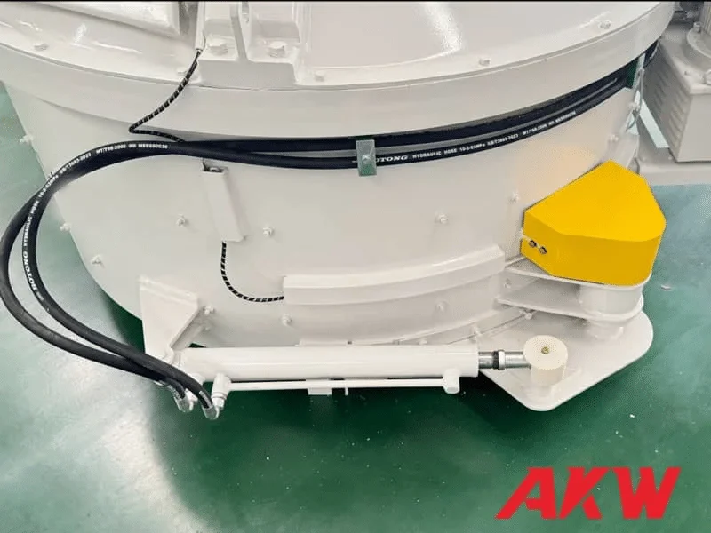 Puerta de descarga de la mezcladora planetaria