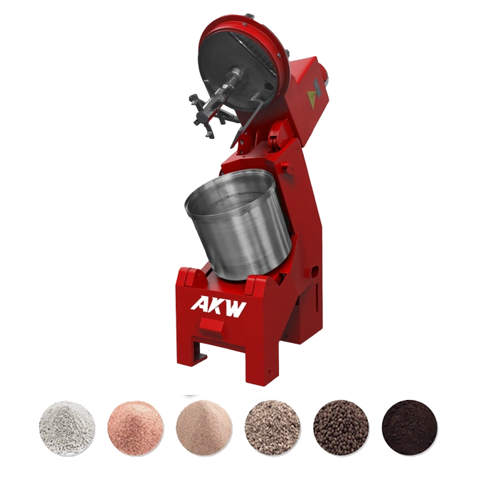 R08 Laboratorio Mezclador Y Granulador De Polvo Mineral | 0.2-2mm Partículas Esféricas