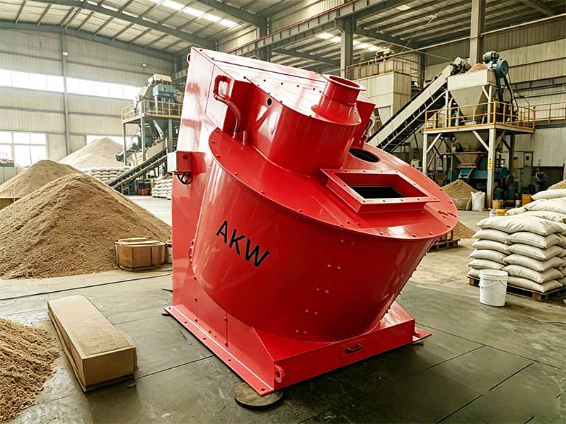 AKW RV19 1000L Mezcladora De Castable Refractario | Mezcladora De Inclinación Ideal Exportada A La India Para La Producción De Refractario Sin Formar